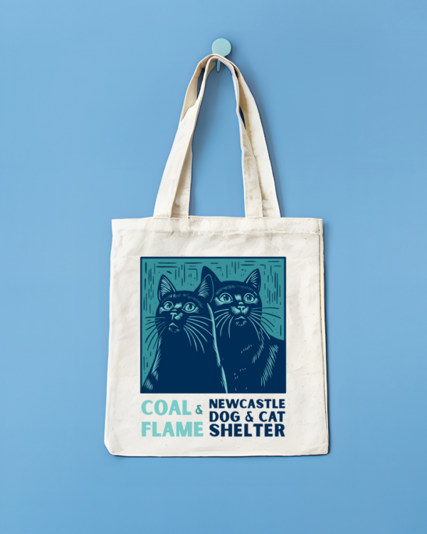 Coal & Flame Longhandle Tote Bag | 12 Strays of Christmas Merchandise